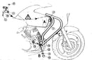Honda Varadero 125 [2001-2006] - Motorschutzbügel-2