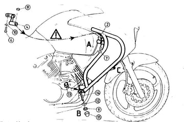 Honda Varadero 125 [2001-2006] - Motorschutzbügel - 0
