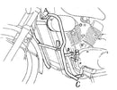 Kawasaki VN 1500 [1988-2004] - barre de protection des moteurs-2