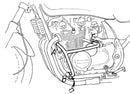 Kawasaki Zephyr 550 [1991-1999] - Barra di protezione del motore-1