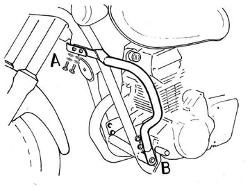 Kawasaki EL 125 [1998-2007] - motor protection bar - 0