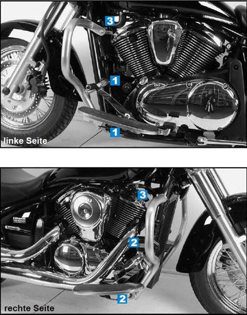 Kawasaki VN 900 Classic [2006-2017] - Motorschutzbügel