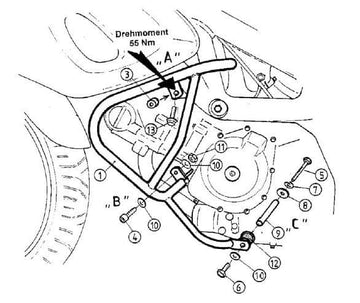 Suzuki SV 650 [1999-2002] - motor protection bar