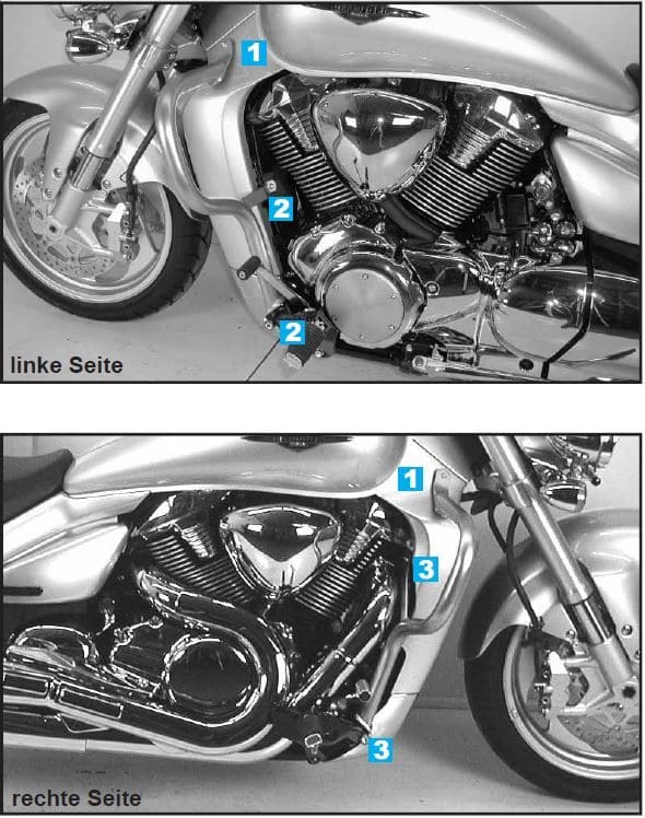 Suzuki M 1800 [2006-2012] - Motorschutzbügel
