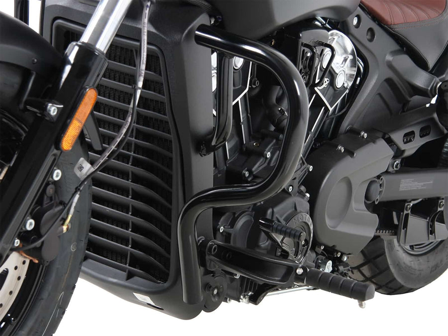 Indian Scout Bobber [2017-2024] - Vue en perspective du carter moteur