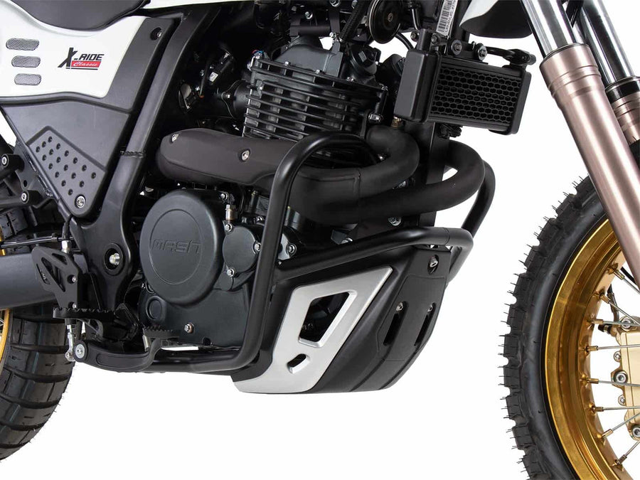 Mash X-Ride 650 Classic [2020-2025] - Vue latérale du carter moteur