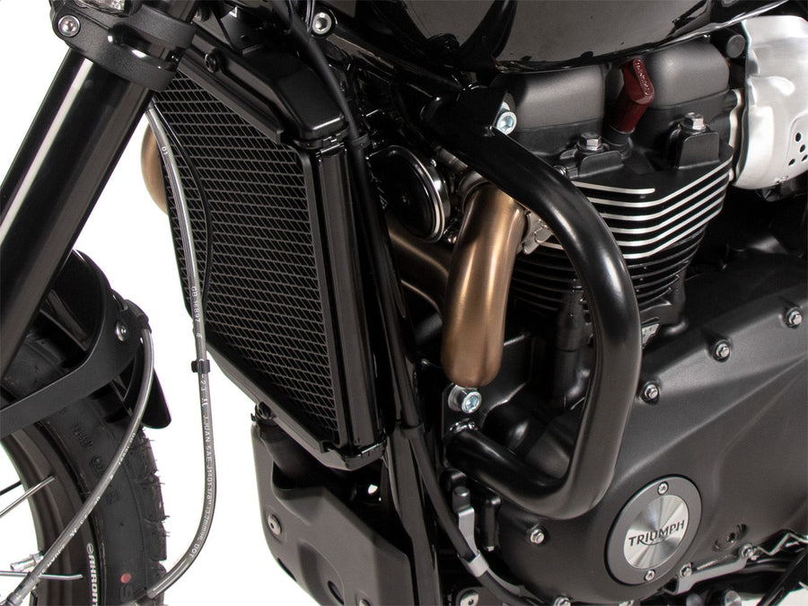 Triumph Scrambler 1200 X [2024-2025] - Vista prospettica della protezione motore