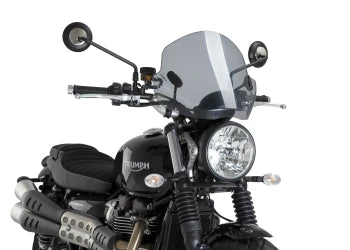 TRIUMPH SCRAMBLER 900 [2025] – Façade ALU – argent