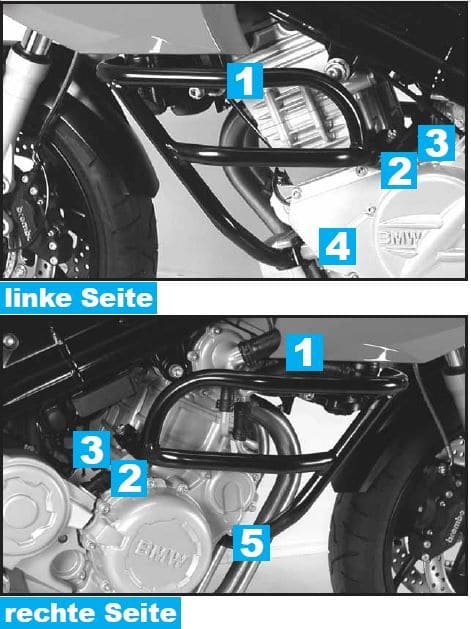BMW F 800 S [2006-2011] - Motorschutzbügel