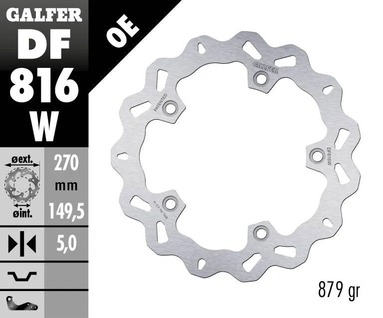 Bmw C 650 Sport ABS (0 C 04) [2021] - Wave® brake disc - picture 2