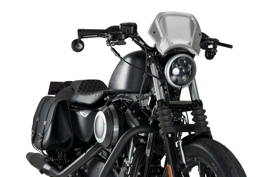 HARLEY DAVIDSON SPORTSTER 883 IRON XL 883 N [2012] – ALU faceplate – silver