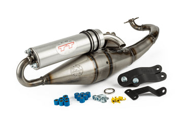 Aprilia SR Netscaper 50 2T LC - Pot d'échappement fait main TT