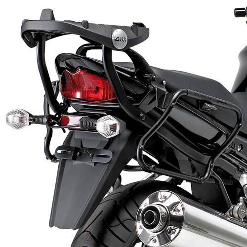 Suzuki GSX 650 F (08 > 14) / GSX 1250 F [GIVI] - Topcase Träger für MONOKEY® oder MONOLOCK® Koffer zu montieren mit der