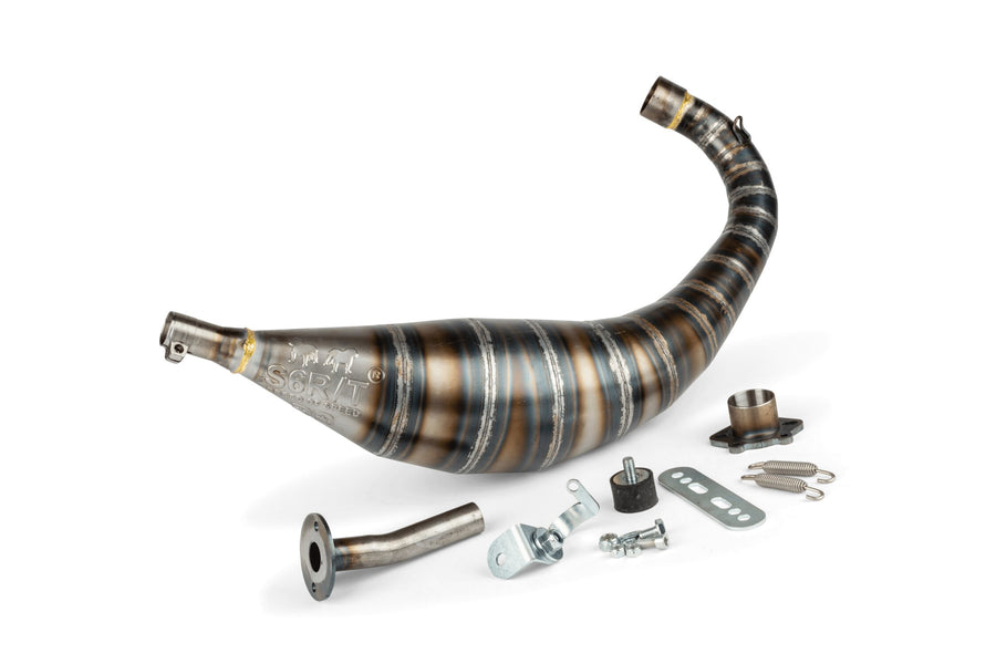 Derbi Senda R X-Treme Enduro '05 - '10 50 2T D50B0 - Scarico 80-90 Rosso