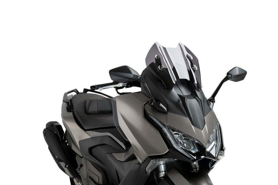 KYMCO AK 550 PREMIUM [2025] – Windschutzscheibe V-Tech Line Sport – Mattschwarz