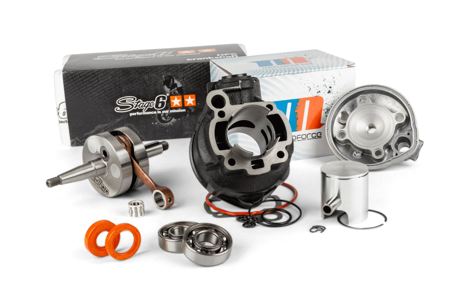 Beta RR Enduro 50 2T - Cilindro albero motore 80ccm ghisa grigia