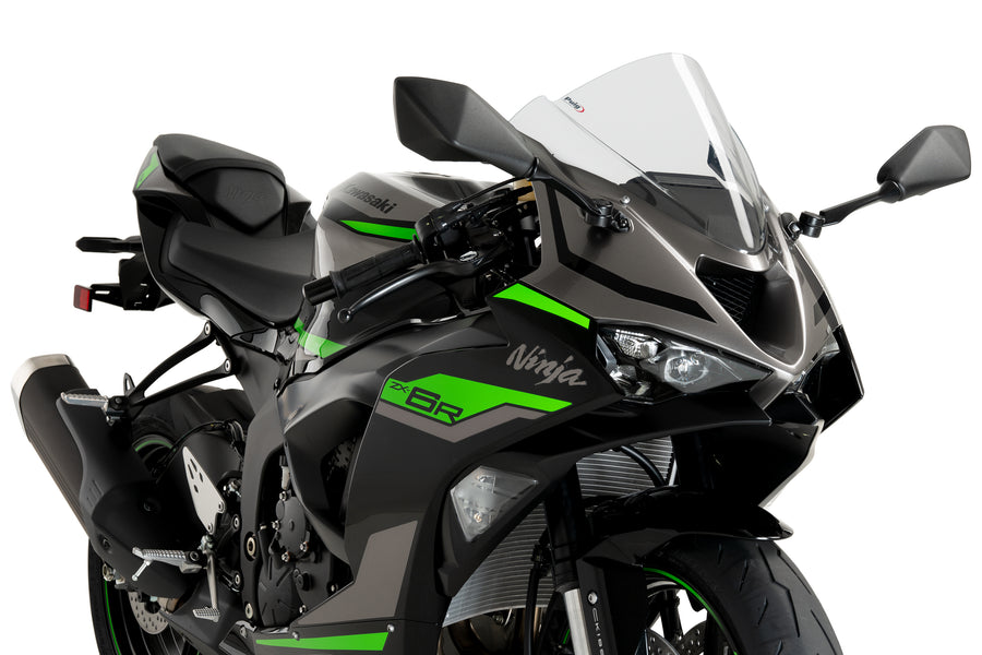 KAWASAKI ZX-6R NINJA [2025] – Z-Racing Scheibe – Stark getönt