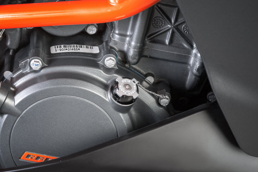 KTM RC 390 [2025] – Bouchon d’huile – Argent