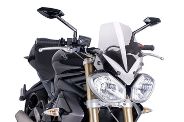 TRIUMPH STREET TRIPLE 675 RX [2016] – Sport nouvelle génération – Transparent