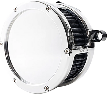 Harley-Davidson FLSTFI 1923 Softail Fat Boy Gray Ghost 117 [2026] - BA Luftfilterkit – Oberfläche: Schwarz, Verchromt – Bild 1