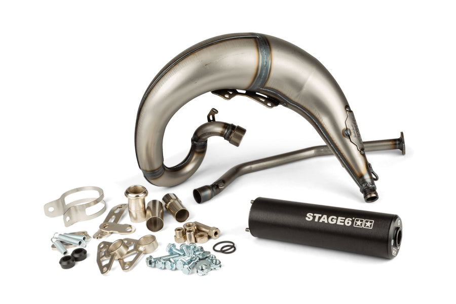 Aprilia SX SM 50 2T D50B0 [2007–] - Exhaust Streetrace CNC black