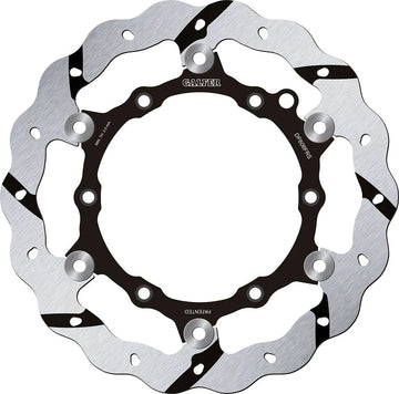 KTM EXC 300 TBI Champion Edition [2025] - disque de frein ondulé flottant, rainuré – photo 1