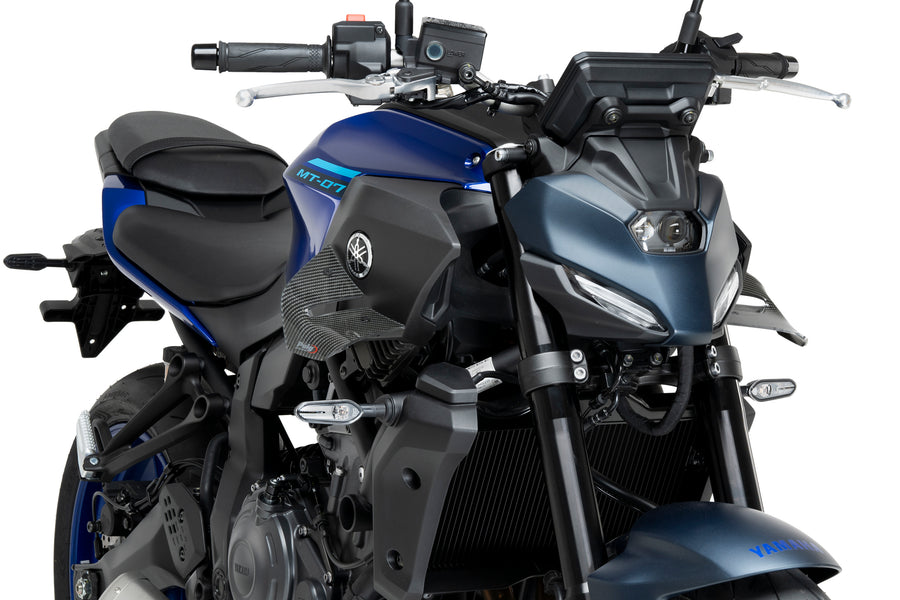 YAMAHA MT-07 Y-AMT [2025] – D12 Spoiler – Mattschwarz