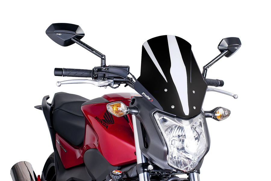 BMW F 900 R [2025] - PUIG Tourenscheibe | Schwarz | PUIG 5991N