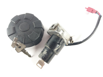 Yamahe DT 125 4BL [1997] - Castle Set Lock serbatoio serbatoio serbatoio