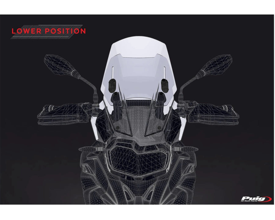 BMW F 800 GS [2025] – Pare-brise réglable – fortement teinté