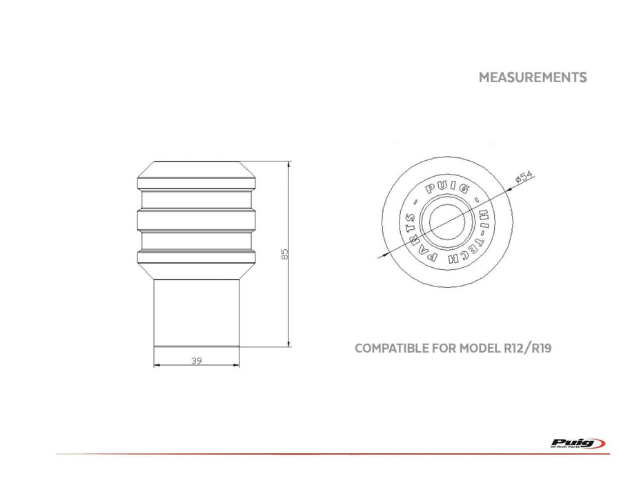 KAWASAKI Z 650 RS [2025] – Frame Crash Pads Vintage 2.0 – Black