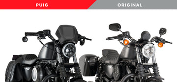 HARLEY DAVIDSON SPORTSTER 883 IRON XL 883 N [2012] – ALU faceplate – silver - 0