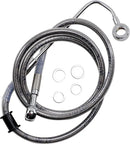 harley davidson flstc [DRAG SPECIALTIES] – Verlängerte Edelstahl-Bremsleitung-2