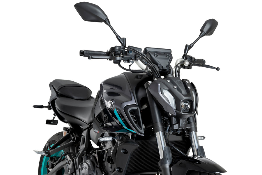 YAMAHA MT-07 PURE [2024] – D12 Spoiler – Schwarz