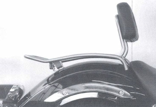 Yamaha XVS 125 [2000-2004] - Solorack ohne Rückenlehne