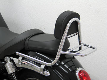 Triumph Rocket III Roadster [2010-2017] - Barra femminuccia fatta di tubi con cuscini e portapacchi