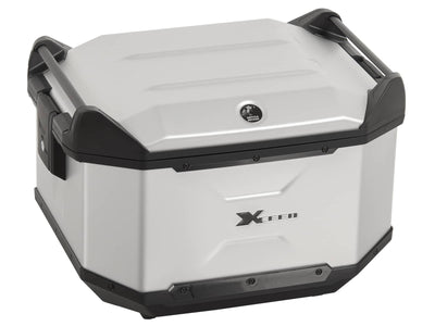 Topcase [Hepco & Becker] - Xceed 45 L - silber – für Topcaseträger