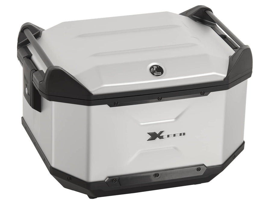 Topcase [Hepco & Becker] - Xceed 45 L - silber – für Topcaseträger