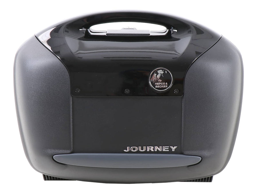 Seitenkoffer [Hepco & Becker] - Koffersatz Journey 42 mit schwarzer Blende – Universell