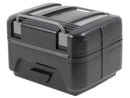 Topcase [Hepco & Becker] - Gobi Black Edition mit silbernen Inlays – für Topcaseträger