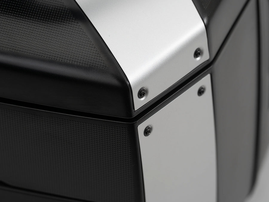 KTM 390 Duke [2017-2023] - Smartrack-Set mit Xcore Topcase silber/schwarz