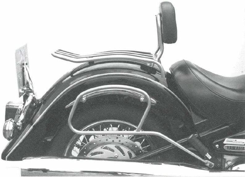 Yamaha XV 1600 Wild Star [1994-2004] - Solorack avec dossier