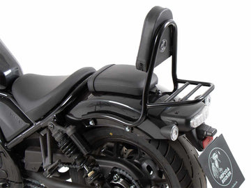 Honda CMX 1100 Rebel [2021-2024] - Sissybar con ponte per bagagli Black Gloss Pipe Version