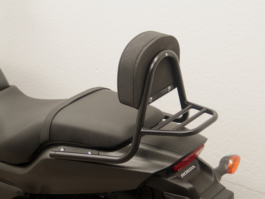 Honda CTX 700 N [2014-2016] - barre de sissy en tuyau avec oreillers et porte-bagages, noir
