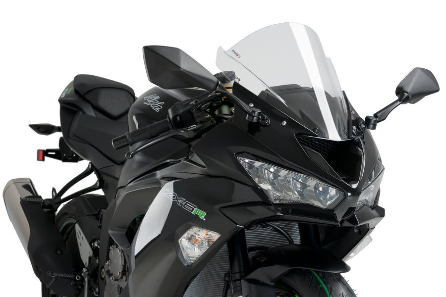 KAWASAKI ZX-6R NINJA [2018] – Z-Racing Scheibe – Schwarz