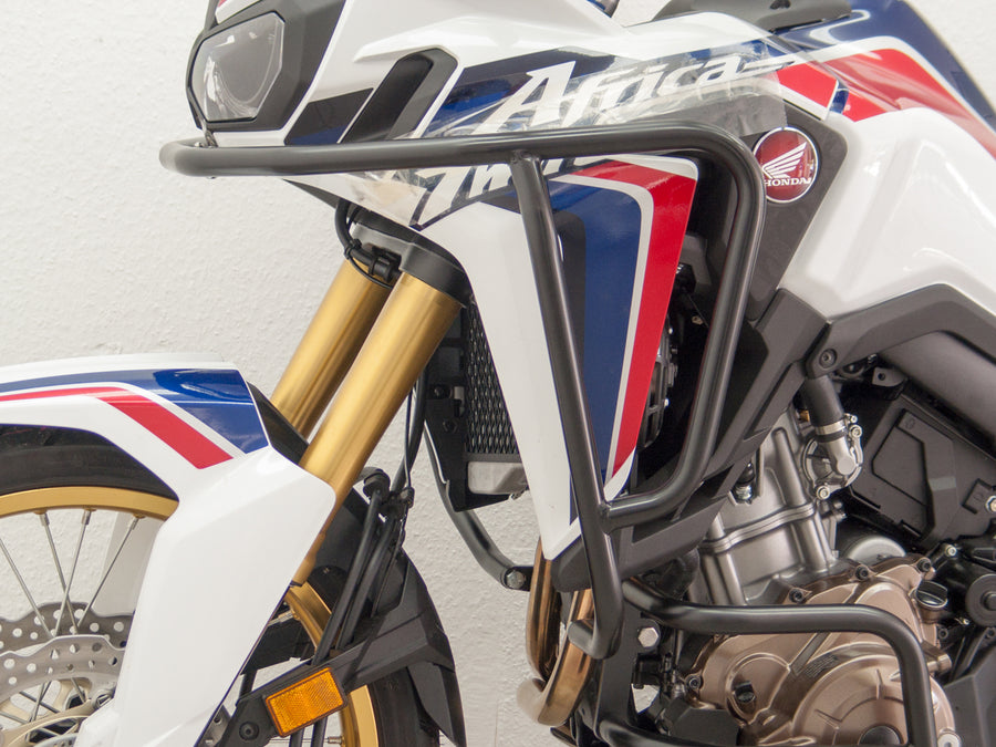 Honda CRF 1000 L Africa Twin (également DCT) (SD04) 2015-2016 et (SD06) 2017-2019 [2015-2016] -enduro Bar de protection ci-dessus, noir