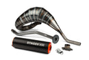 Derbi Senda DRD X-Treme SM '10 - '17 50 2T D50B0 - Scarico 80-90 arancio/nero