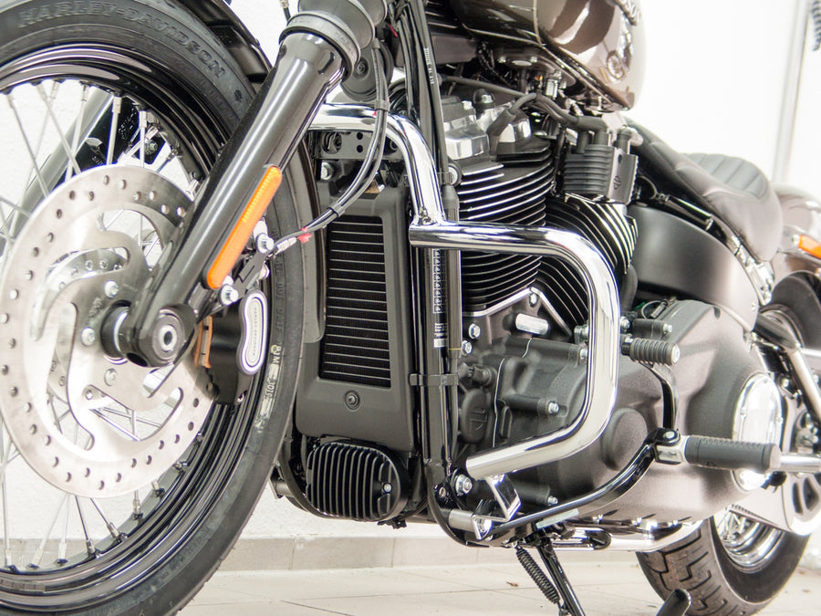 Harley Davidson Softail (Milwaukee -Eight 107/114) [2018] - Barra protettiva, realizzata con tubi da 32 mm, forma piatta