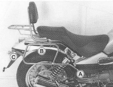 Moto Guzzi Nev Clas V 750 IE [2004-2011] - Poccio di pacco