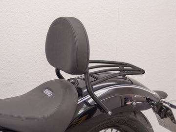 BMW R 18 (OL11) 2021- [2021] - Barra femminuccia con un grande cuscino arrotondato e portapacchi, nero